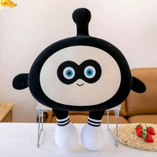 킹받는 생선 물고기 인형 대형 수면 쿠션 애착인형, 1개, AL. 검은 계란 95cm