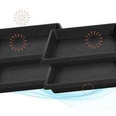 Feyvdzv 물 받침대 사각형 식물 받침 10인치 2개입 6 8 12 14 16 18 20인치 2개 QH