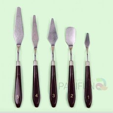 페인팅 나이프 5종 물감칼 미술용스파츌라 유화페인팅 파레트나이프 팔레트나이프, 1개