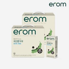 이롬 황성주 박사의 국산콩 두유 검은콩 고칼슘, 190ml, 60개 190ml, 60개