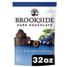 Brookside Dark Chocolate Acai/Blueberry Basi Brookside Dark Chocolate Acai/Blueberry Basic 32 O, 907.18g, 1개
