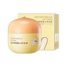 益生熊 嬰童山茶油霜 溫和滋潤 秋冬防乾裂, 1個, 益生熊嬰童山茶油霜50g,1瓶【體驗裝】