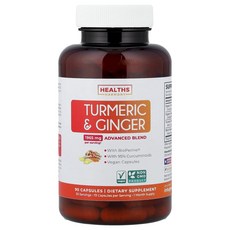 아이허브 강황 & 생강 캡슐 90정, 1개