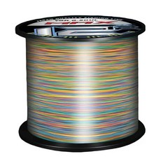 YGKX PE 일본 원사 8합사 12합사 오색선 다섯 가지 색상 합사 낚싯줄 원작바다낚싯줄, 1개, 12합사500