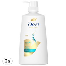 도브 데일리샤인 컨디셔너, 660ml, 3개