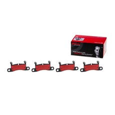 VAG小賴汽車 Touareg 後輪 Brembo陶瓷來令片 煞車皮組，提升煞車性能與安全性, 1個