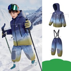 스키복 상하복 스노우보드복 상하세트 남녀공용 장갑