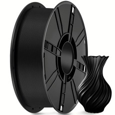 MMC LAB 고속 3D 프린터 필라멘트 1.75mm 빠른 출력 고강도 친환경 안정적 FDM 재료 3D모델링, 블랙, LAB PLA+