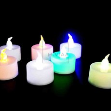 엠비아2 LED 촛불 건전지초