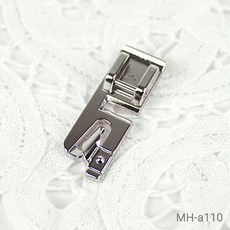 가정용 노루발/말아박기 노루발(원터치)/원단의 끝, 1개