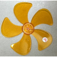 12寸360度擺頭電扇風葉 葉片 軸心0.6公分 扇葉直徑25.5公分, 1個