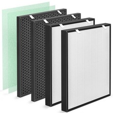 HSIAMEN Air400 Filter Compatible with Bissell Air Purifier 2 H13 True HEPA Filter 카본소재 & Pre-Fil, HSIAMEN Air400 Filter Compatib