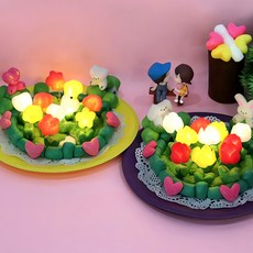 플레이콘 사랑이 넘치는 불빛 정원 5인용 2종 조명 실내 테라스 가든 홈 데코, 본상품