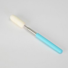 趣陶藝 伸縮海綿棒 拉坯輔助工具 多色可選, 小號天藍（2cm), 1個