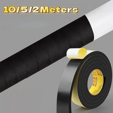 롤 다기능 테이프 충돌 방지 방수 창문 도어 씰 스트립 접착 폼 파이프 절연 슬리브, 2. 10mm X 2Meters