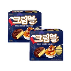 크라운 크림블 크렘브륄레맛, 320g, 2개