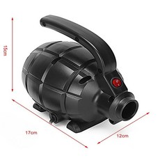 수류탄 에어펌프 전동 휴대용 전동 펌프 fee*0633wL, 카키, 1개