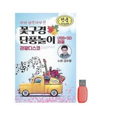 [트롯마켓 301] 꽃구경 단풍놀이 관광디스코 강수왕 USB음원 / 차량용 효도라디오용 트로트 부모님선물