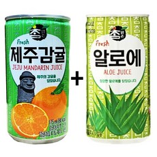 참맑은 제주감귤 175ml(15캔) + 참맑은 알로에 175ml(15캔), 30개, 175ml