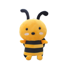 순잠 달콤한 꿀벌 인형, 20cm, 옐로우, 1개