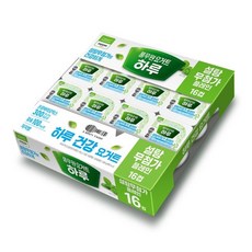 풀무원 하루요거트 컵 설탕무첨가 플레인 80g 16개