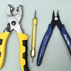 배드민턴 라켓 스트링 그로멧 교체 도구 쉐어홀 4개 세트