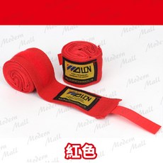拳擊手綁帶, 紅色, 1個