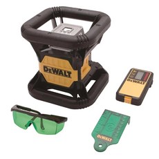 DEWALT 得偉20V MAX堅固耐摔3倍強光綠光雷射水平儀, 1個, 單主機加收納箱(無電池.充電器)