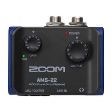 Zoom AMS-22 2進/2出 USB錄音介面 總代理公司貨