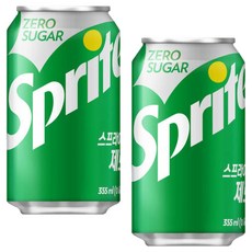 스프라이트 제로 355ml x 48개(박스안심포장) 제로슈거 탄산음료캔, 48개