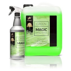 FORTADOR 그린 매직 워터리스 핸드워시 및 왁스 추가 보호 광택을 한 번의 쉬운 단계로 세차 더 나은 자동차 안전 모터홈 오토바이 세탁에 적합합니다