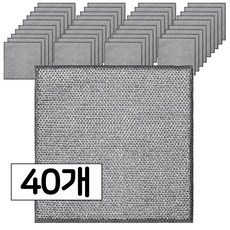 수세미 2겹, 40개입, 1세트