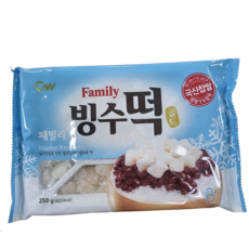 패밀리빙수떡골드, 250g, 1개