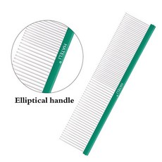 강아지용 알루미늄 그루머 빗 반려동물 헤어 브러시 고양이 개 그루밍 케어 16 cm 19 22cm, 1개