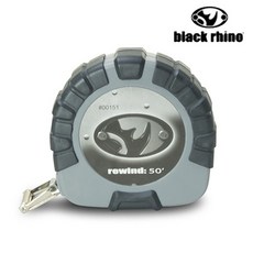 美國黑犀牛Black Rhino 專業手工具 台灣製造 50英呎捲尺 測量工具, 1個