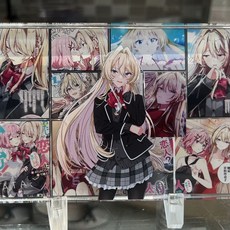 抱漫閣自製動漫週邊水晶磚倒角磨邊現貨, 15x10x1