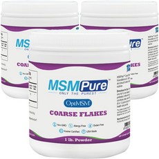 MSMPure Coarse Powder Flakes, 3個, 453g