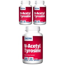 Jarrow FORMULAS 賈羅公式 N-乙醯酪胺酸膠囊 350mg, 120顆, 3罐