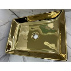 蝴蝶衛浴 陶瓷黃金色面盆