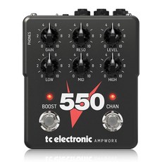 TC Electronic Ampworx V550 프리앰프 페달, TC Electronic Ampworx V550 프리앰