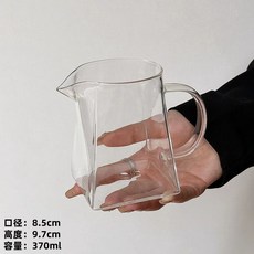 커피 서버 핸드드립 사각 나눔포트 기구 화차 내열 투명 드립 필터 유리, A. 스몰사이즈370ml, A. 스몰사이즈370ml