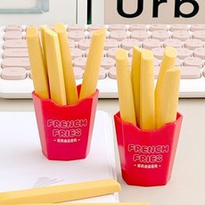 감자튀김 지우개/잘지워지는지우개 귀여운지우개