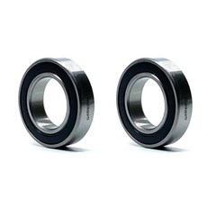 6903 2RS 카트리지 베어링 그리스로 밀봉된 크기 17x30x7mm 크롬 스틸 자전거 허브 피벗용 카트 풀 볼 베어링 6903개 (2Pc 팩)