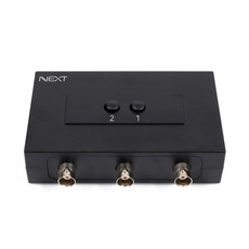 넥스트유 NEXT-2436BNC 양방향 BNC 동축 2:1 1:2 무전원 수동선택기 분배기 직관적인 선택버튼 SD-SDI/HD-SDI 지원 최대 FHD SOHO 최적화
