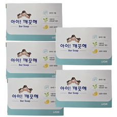 아이깨끗해 비누, 90g, 5개