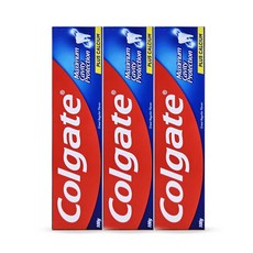 콜게이트 플루오라이드 그레이트 레귤러 플레이버 치약, 100g, 3개