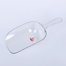 家用多功能剷米剷手持加厚冰剷多功能舀米勺家用廚房塑料麵粉剷子, 透明色, 1個