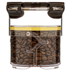 국내생산 퍼즐락 크기조절 커피 원두 보관 밀폐용기, 1개, 스몰(370-570ml)