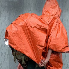 다용도 양면우비 비옷 판초우의 등산 캠핑 방수옷 야외 휴대용
