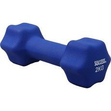 SUCCESS 健身1kg-5kg防滑塑身啞鈴, 1個, 2kg啞鈴1個